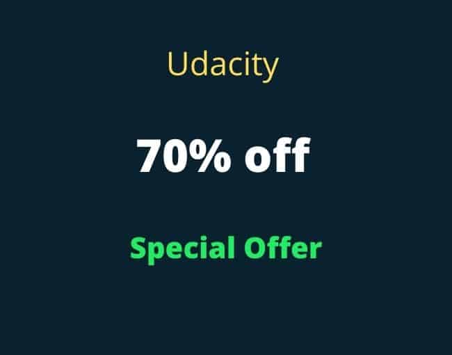 Udacity Special offer